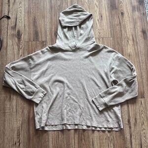 Aritzia tna waffle hoodie